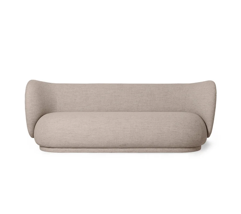 Rico Sofa 3 - Bouclé Sand