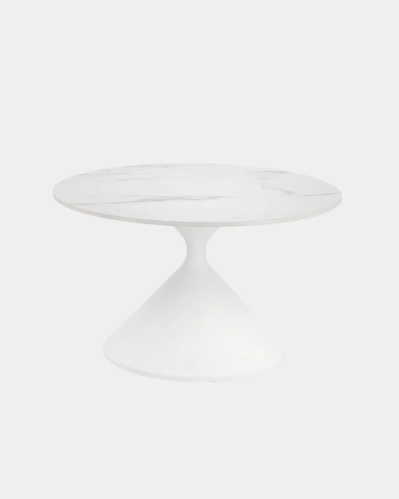Tavolino Joona D70 Bianco - Bizzotto