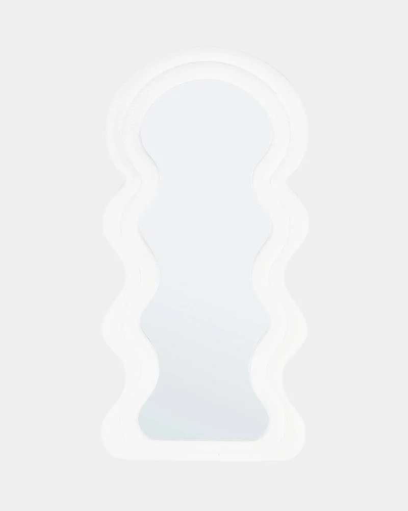 Specchio C-C Creamy Irr Bianco 48X96 - Bizzotto