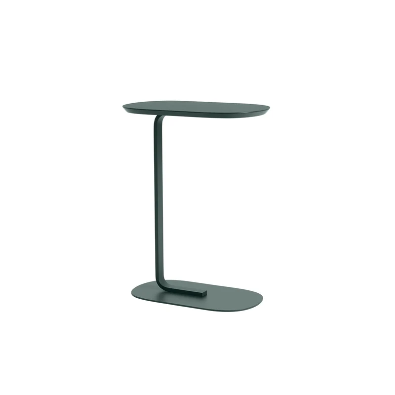 Relate side table high dark green