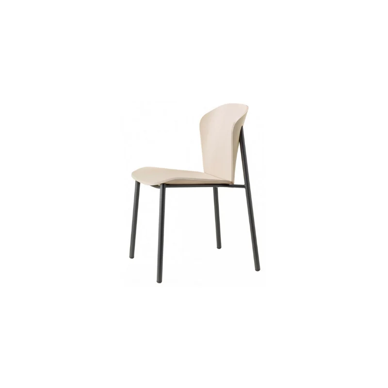 Sedia Finn Metal Wood - Scab Design