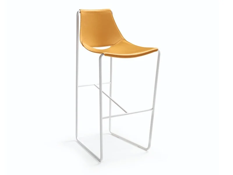 SGABELLO CON SCHIENALE - APELLE