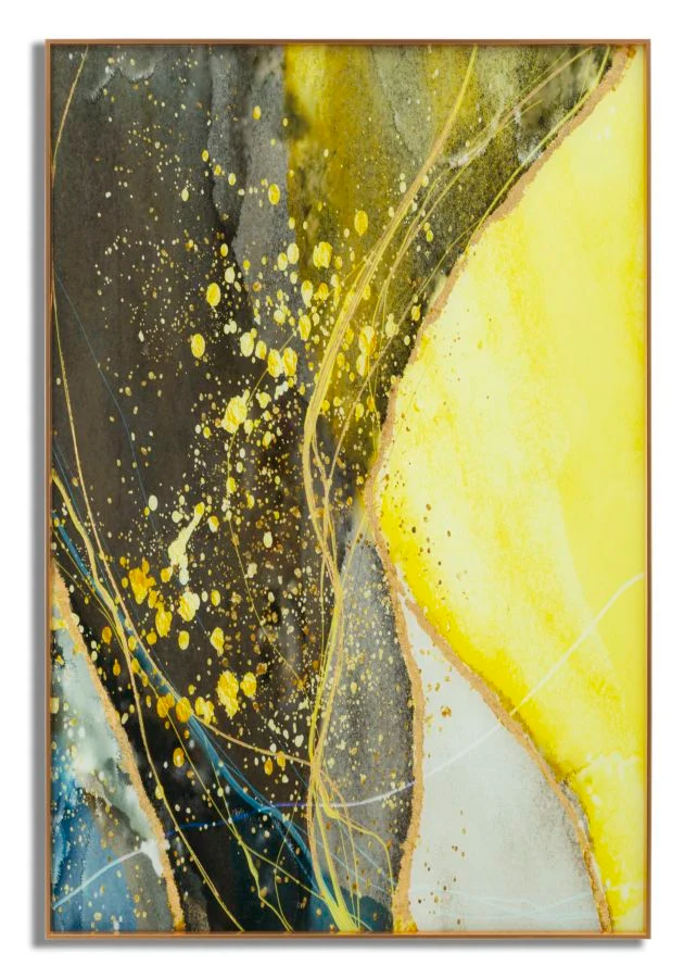 Quadro contemporaneo astratto da soggiorno cm 80x3x120h