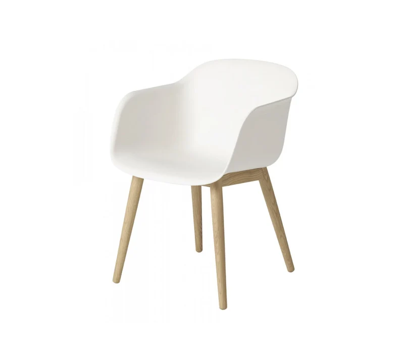 Fiber Armchair white