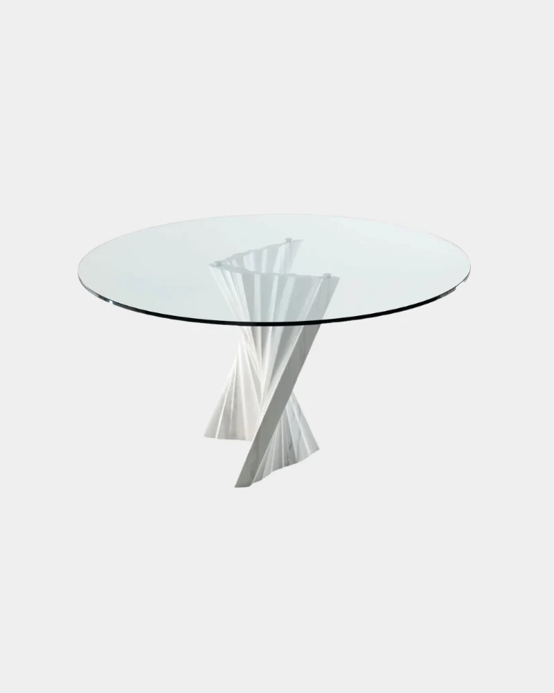Tavolo Plisset Piano Cristallo - Cattelan Italia