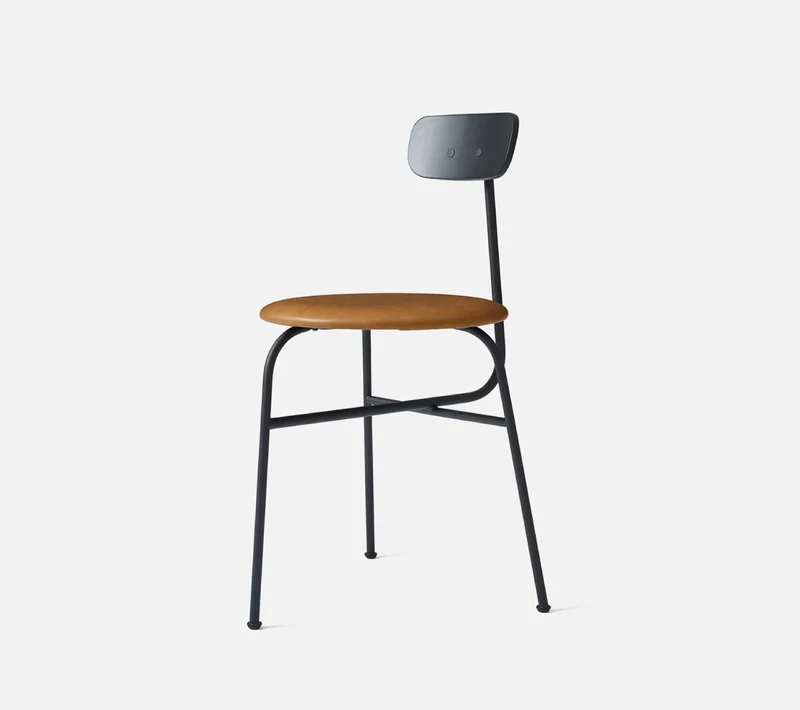 Afteroom Dining Chair 3 Black/Cognac