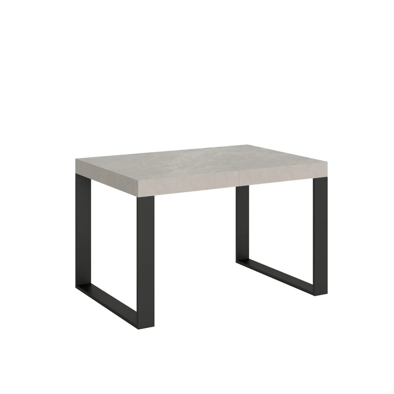 Tavolo Allungabile 120/380x90 cm Tecno Cashmere Gambe Antracite