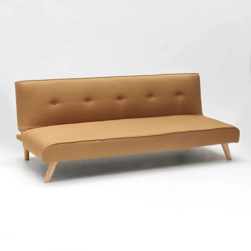 Divano Letto 178x82x70 cm in Tessuto Beige
