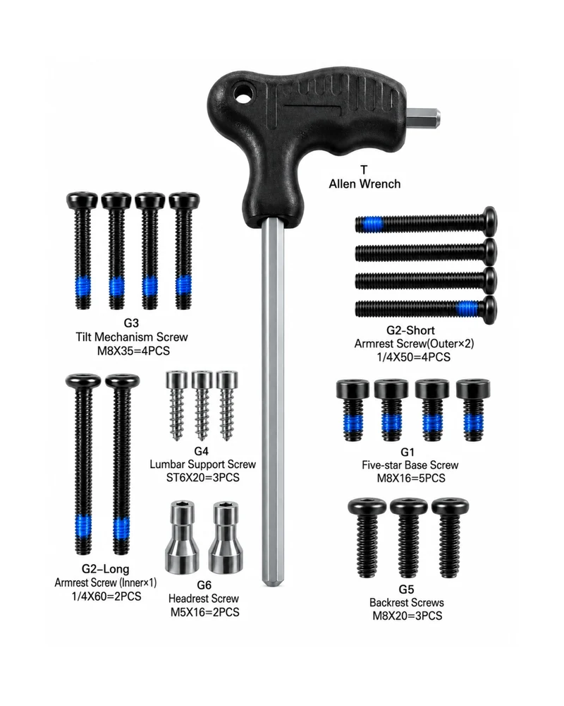 EC300 Replacement Screw & Hardware Kit